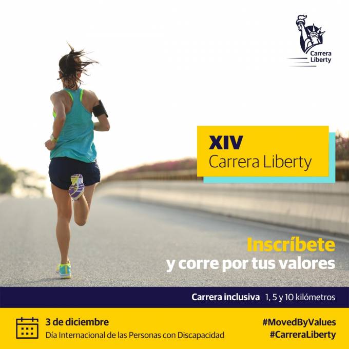 Liberty donará a Promesas Paralímpicas la recaudación de su 14ª Carrera