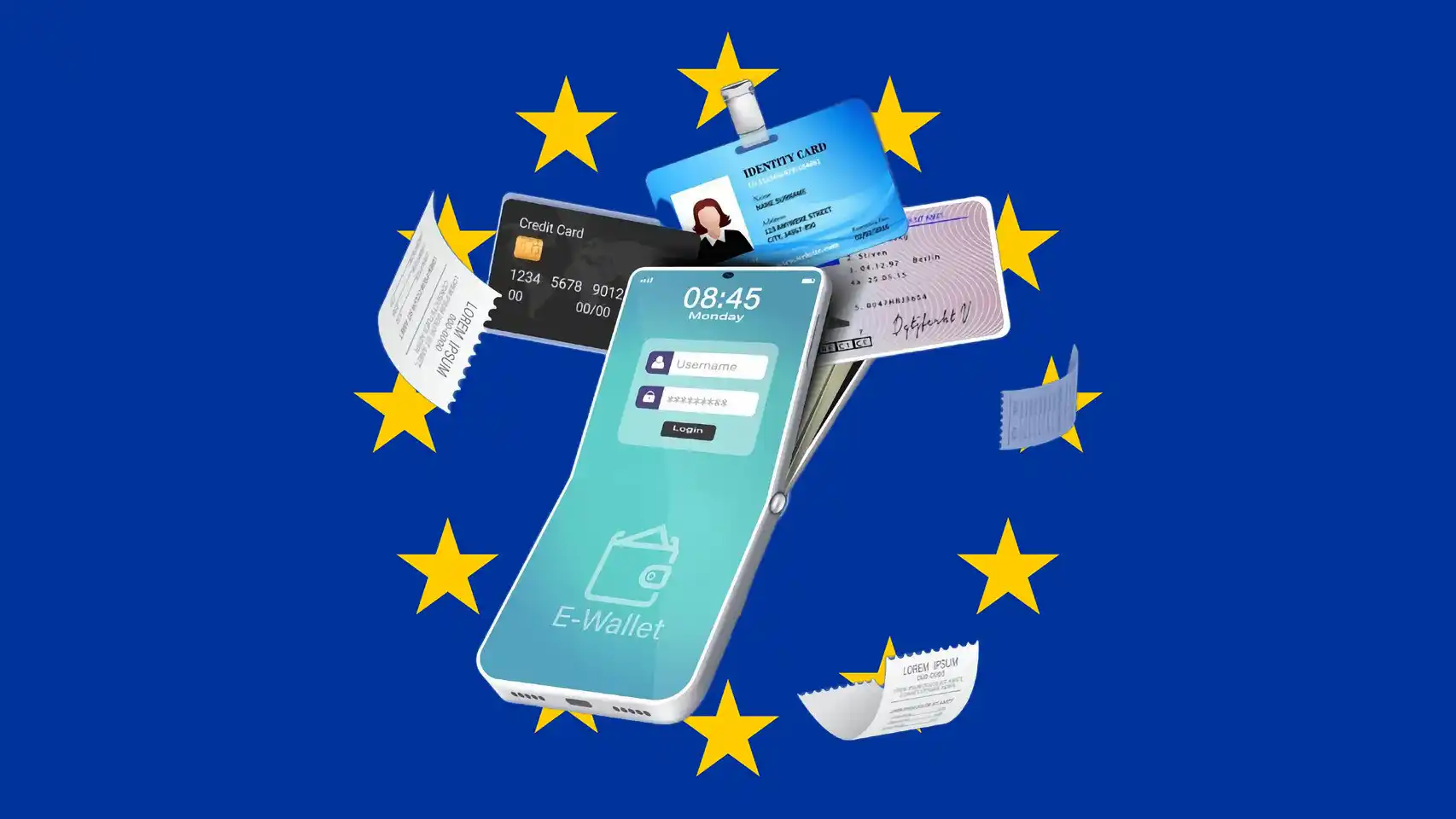 Monedero digital según la Unión Europea: DNI, contraseñas y pagos desde una sola app